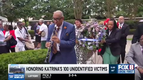 Hurricane Katrina victims honored 20 years later