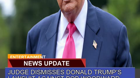 Judge Dismisses Donald Trumps Lawsuit Against Bob