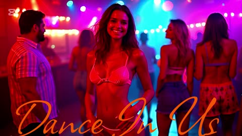 Electronic Music. Song Dance In Us.