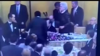 Did GWB died on live TV?