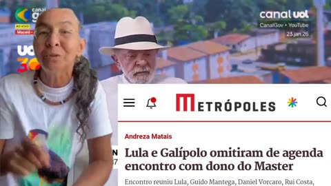 Banditismo político: Lulaladrão tenta tirar se livrar do que ele fez em 2024 junto com vorcaro Guido Mantega e Galipulo. A Reunião do roubo fora da agenda oficial.