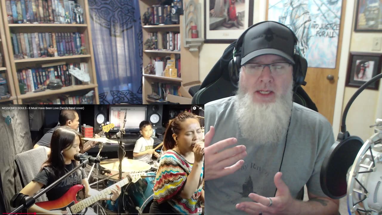 Reacting to Missioned Souls Covering Roxette's It Must Have Been Love