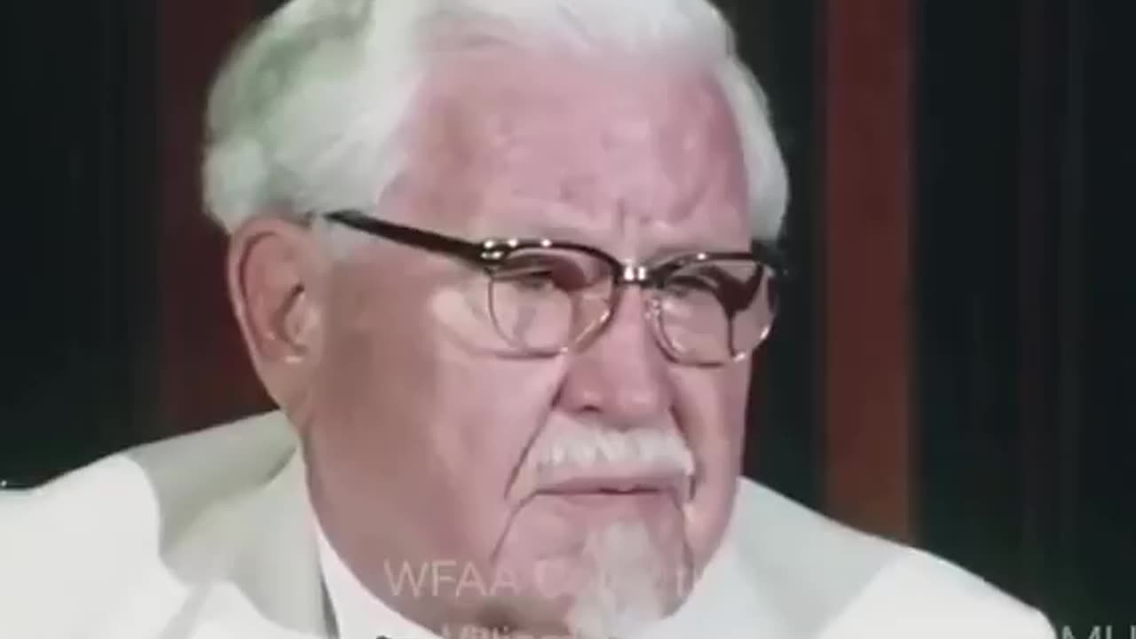 Colonel Sanders reflects on selling KFC