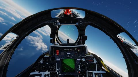 Air to Air over the Med 2 F-14Bs vs 3 Persian cats