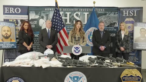Secretary of Homeland Security Kristi Noem to Hold Press Conference in Minneapolis - October 24, 2025