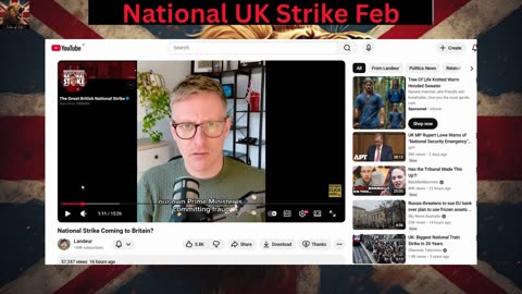 National UK Strike Feb 2026