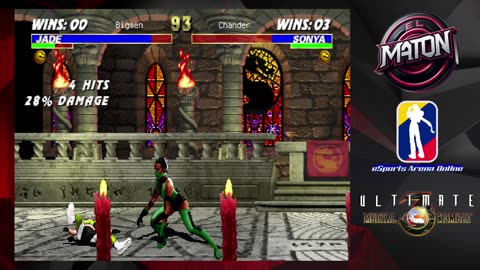 Ultimate Mortal Kombat 3 UK • 3 vs 3 • "ElMaton" vs "ElBigmen" vs "ChanderVZLA" • (2025/08/31)