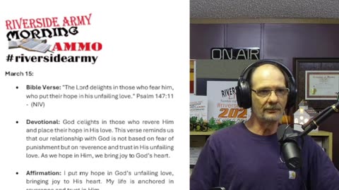 Riverside Morning Ammo Daily Devotional 3.15.25