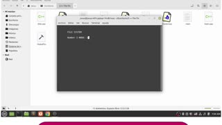 Student Work(Project)|COP4634 Simulated File System Using I-Nodes Video|UCF
