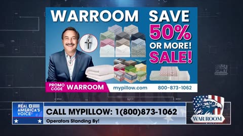 BIGGEST WARROOM SALE EVER: Mike Lindell On 50% Off MyPillow For The Posse