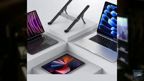 SODI [Ultra Compact] Foldable & Portable Laptop Stand for Desk, Lightweight Tabl