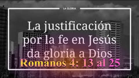 "La Fe Antes que la Ley" _ Romanos 4: 13 al 25 Devocional.