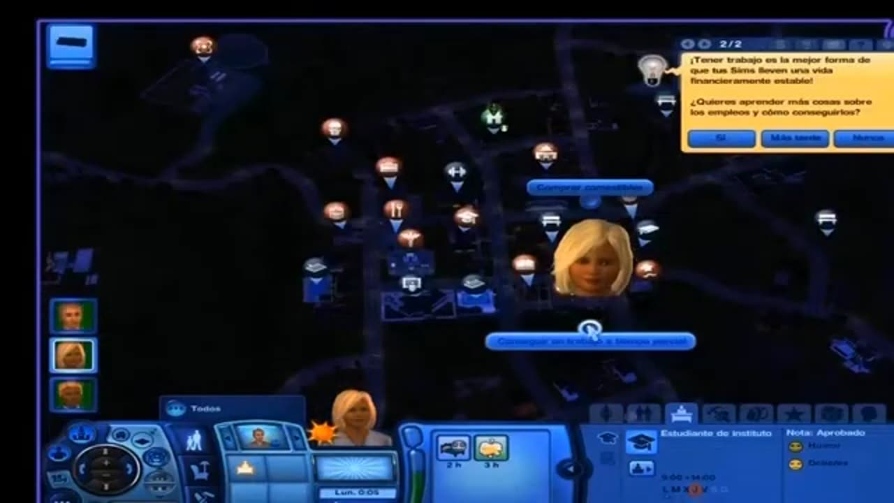 Trabajos a tiempo parcial sims 3