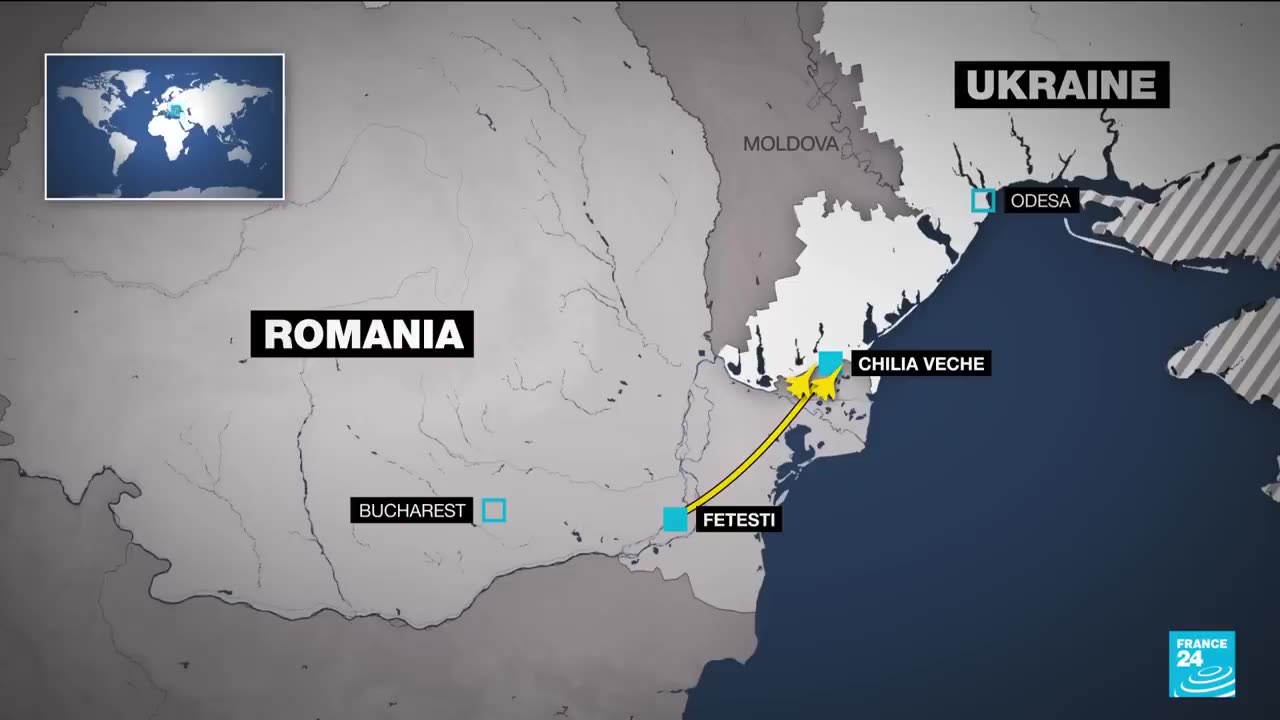 Romania Scrables Fighter Jets Against Russian Drones