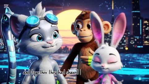 The Good Cat vs Evil Trees 🌳 | Cyber Adventure Cartoon Story with a Heartwarming T