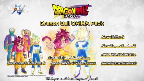 DRAGON BALL Xenoverse 2 - Dragon Ball DAIMA Pack Launch Trailer