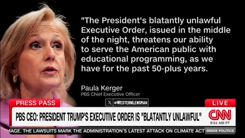 CNN’s resident potato is coming unglued over Trump’s EO defunding PBS and NPR