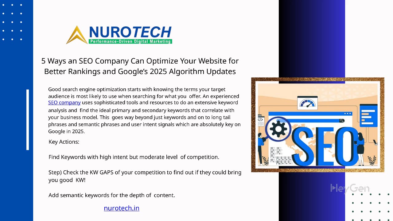 5 Ways an SEO Company Can Optimize Your Website for Better Rankings and Google’s 2025 Algorithm Updates