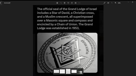 THE GRAND LODGE OF ISRAEL, MYSTERY BABYLON & FREEMASONRY'S JEWISH CONNECTION - By King Street News