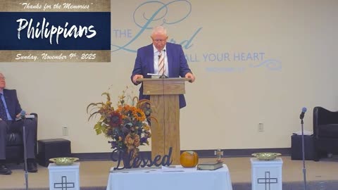 ✅ Thank You For the Memories Series – 11.9.2025 AM Service