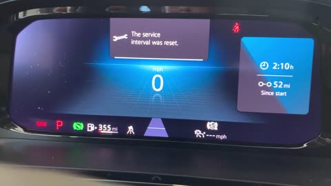 2024 VW Atlas - Maintenance Reset