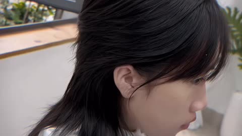 Medium hairstyle