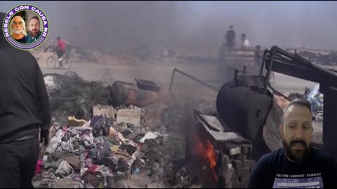 Jóvenes en Palestina/Gaza están produciendo combustible a partir de la quema de plásticos