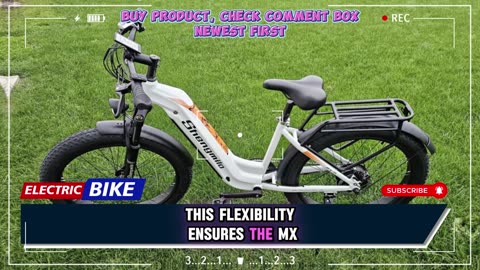 Shengmilo MX06 Electric Bike 500W 48V 17.5AH 26 Inch 3.0 Fat Tyre City Electric Bike
