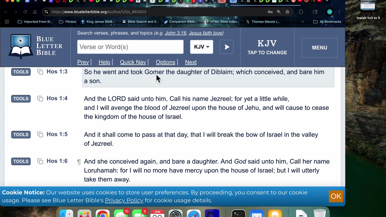 6/20/25 Hosea 1:3-4 How is it that a nation (USA) be considered a whore?