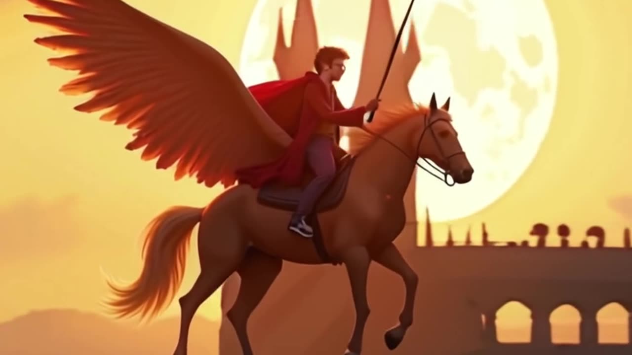 Flux_Dev_Harry_Potter_voando_em_sua_vassoura_Firebolt_sobre_Ho_0.mp4