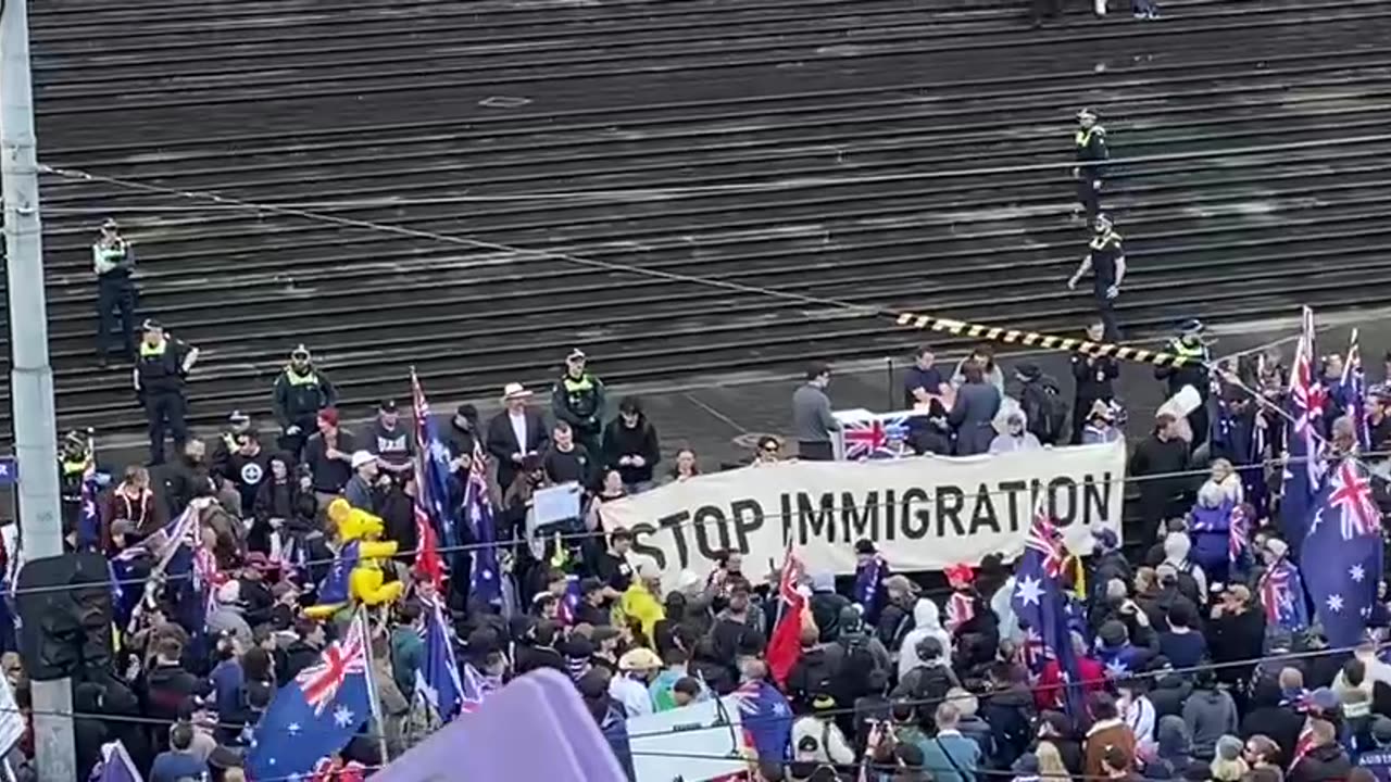 Melbourne March for Australia Rally