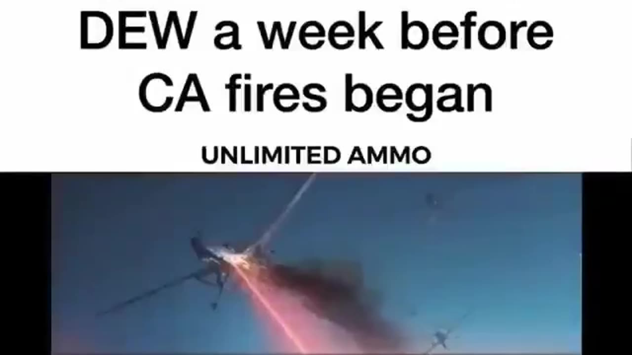 Fox News addmit the goverment using DEW laser