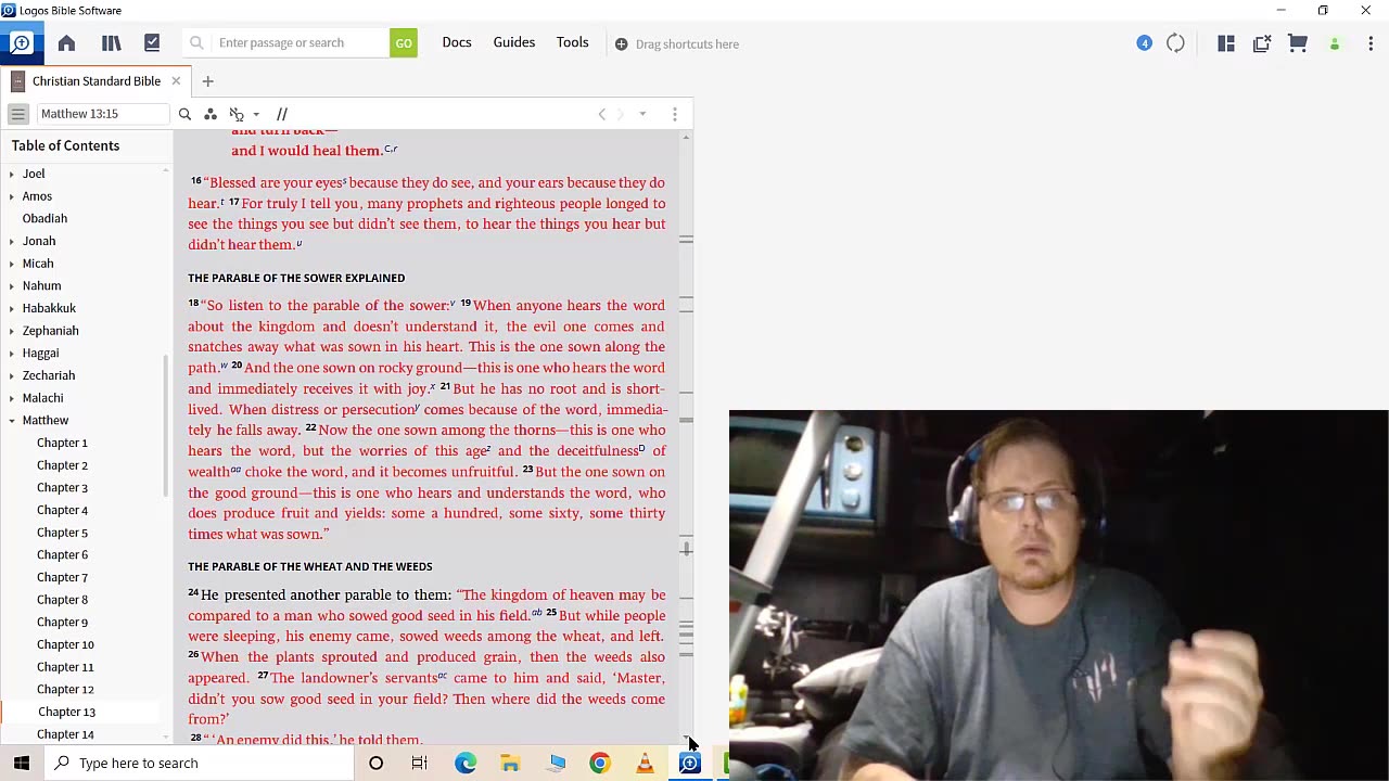jesus demonstrates how parables work [The Bride of Christ]