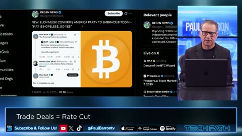 Trade Deals = Rate Cuts?✅️Crypto Market Update
