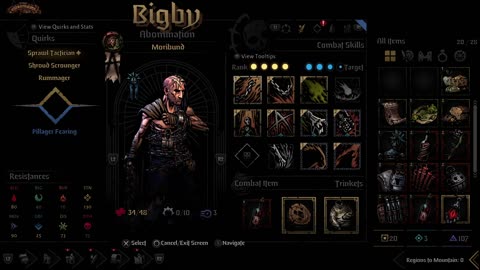 (Darkest Dungeon 2) Grandslam 3, Act 2, 5/5, The Mountain