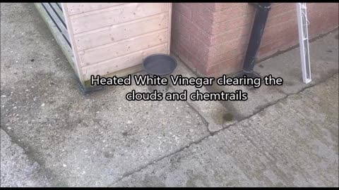 Cloudbusting with Vinegar
