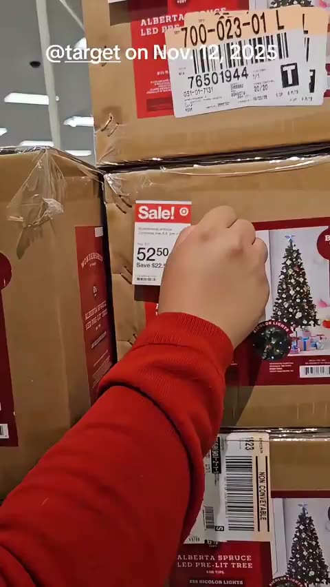Target Christmas tree pricing scandal
