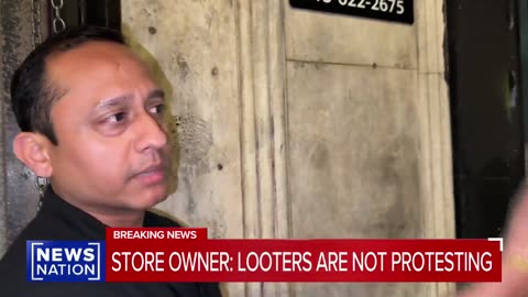 Los Angeles business owner on looters: