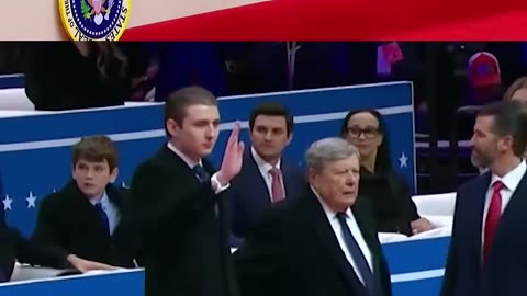 President Trump shouts out 'very tall son' Barron