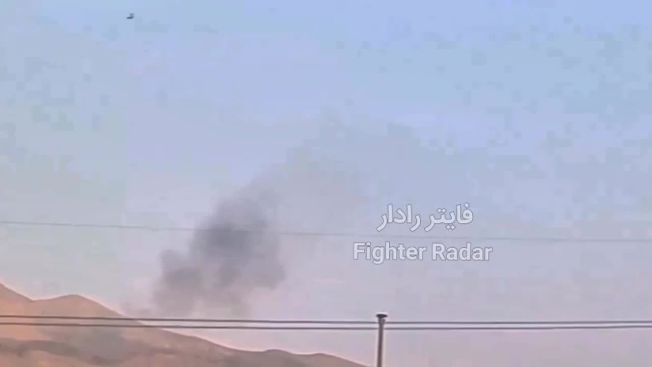 direction of a Quds Force base of the Islamic Revolutionary Guard behind the Ephrat Hills