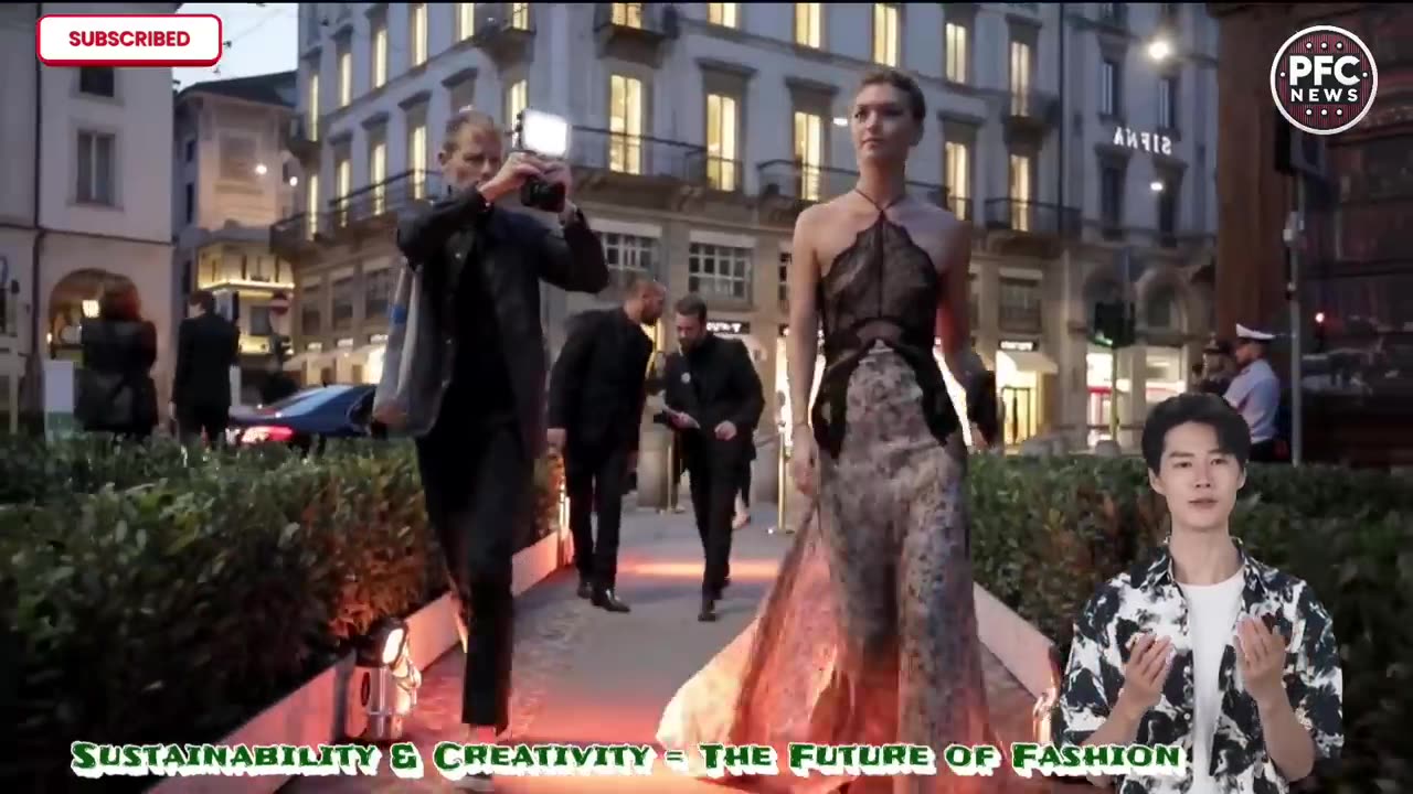 Isis Fashion Show Meets Green Carpet... 🥰😍