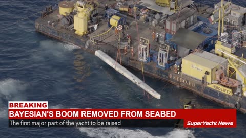 BREAKING: First Major Piece of Bayesian Raised from Seabed SY News