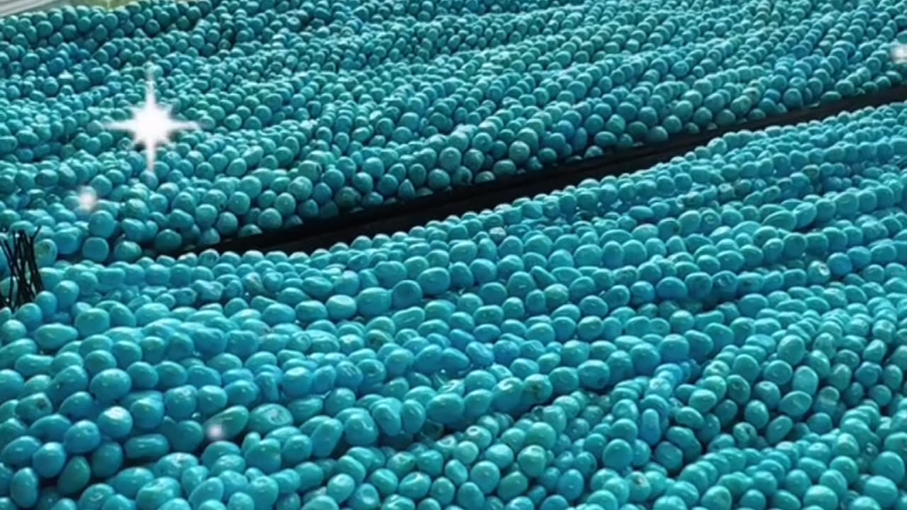 20250704-2 Sleeping Beauty Turquoise Bead Strand: Blue Keychain Unlocking Deep-Sea Magic