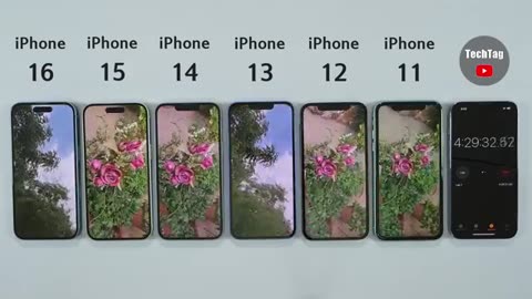 Viral: iPhone 16 vs 15 vs 14 vs 13 vs 12 vs 11 Battery Test | iOS 18 BATTERY TES