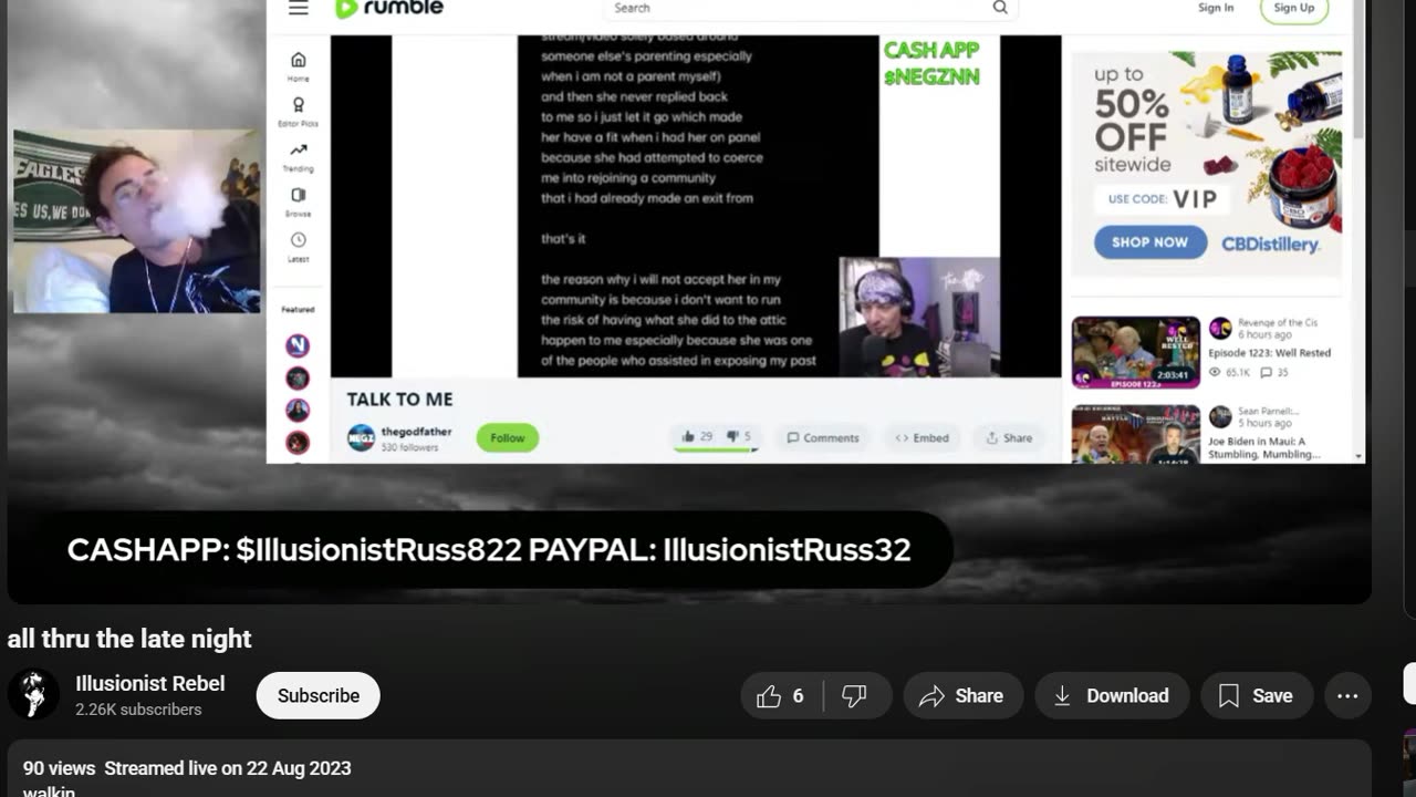 IR Aug 22, 2023 'Wait Russ doesn't know AJ mid Aug 2023? + Negz talks about AJ'
