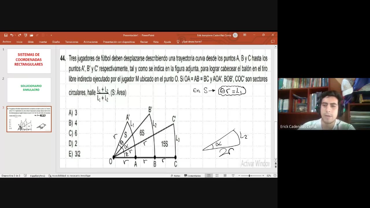 PAMER SEMESTRAL 2023 | Semana 05 | Trigonometría: Sistema de Coordenadas