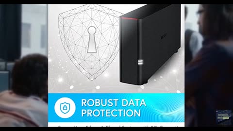 BUFFALO LinkStation 210 4TB 1-Bay NAS Network Attached Storage with HDD Hard Dri