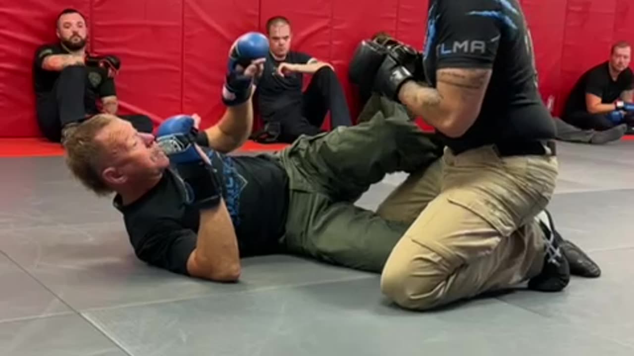 Half Guard to Underhook against punches