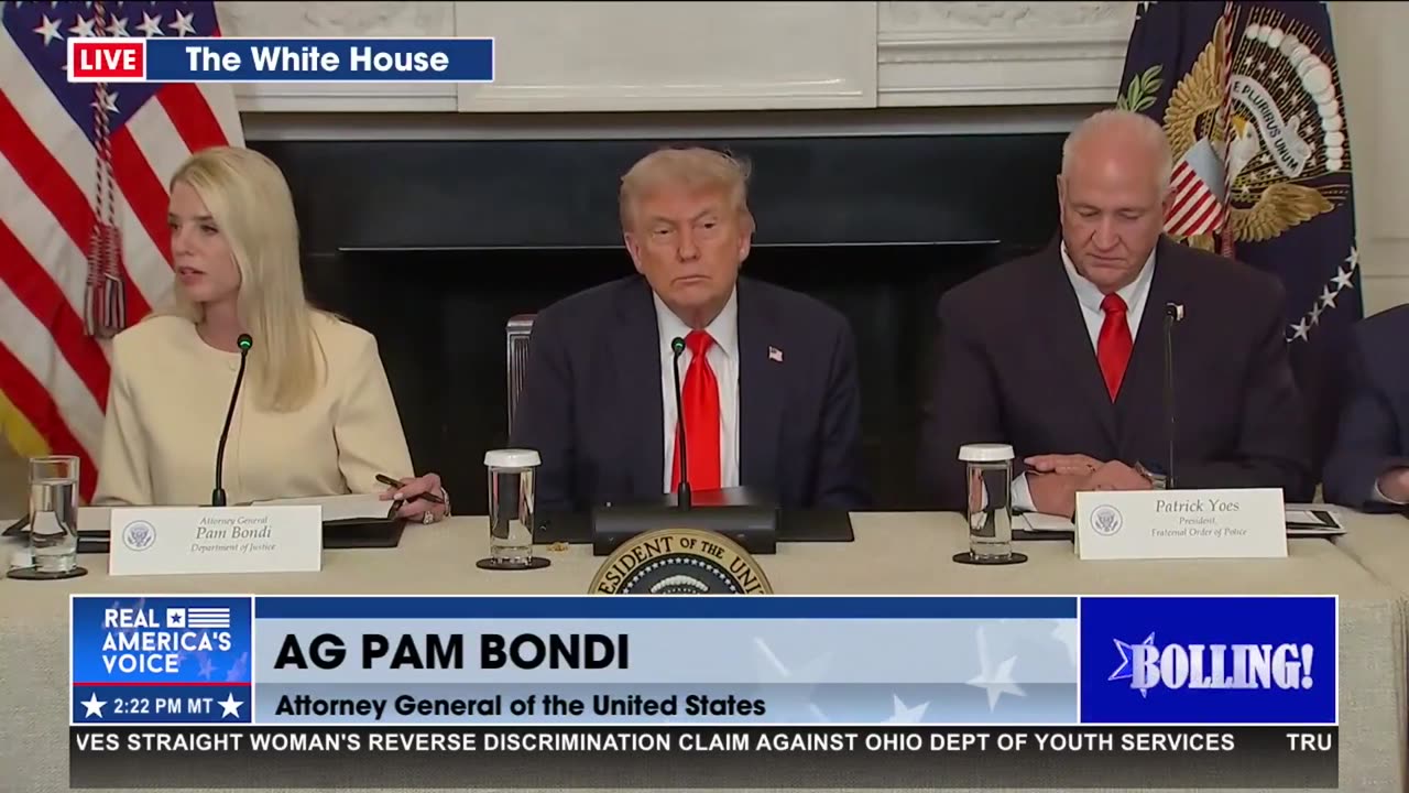 TRUMP DOJ FULLY SUPPORTS LAW ENFORCEMENT