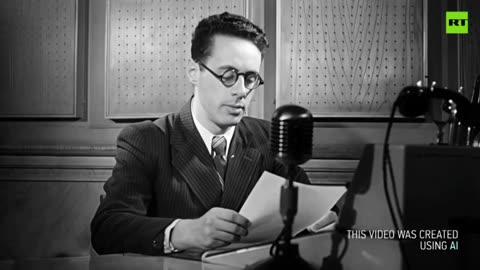 AI-revived iconic Soviet radio announcement of Nazi capitulation in English